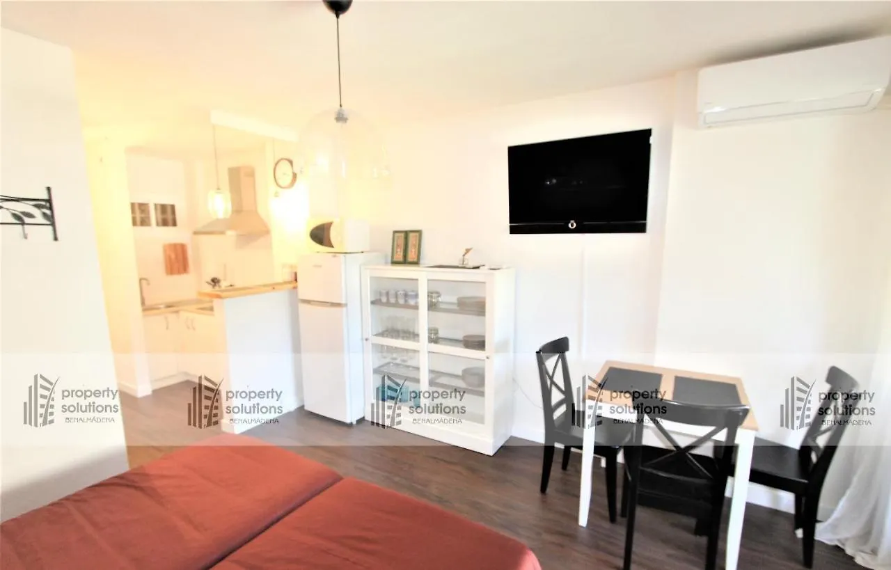 19 Hercules Apartamentos - Estudio Con Vista Al Jardin Y La Piscina - Excelente Wifi Benalmádena Lägenhet