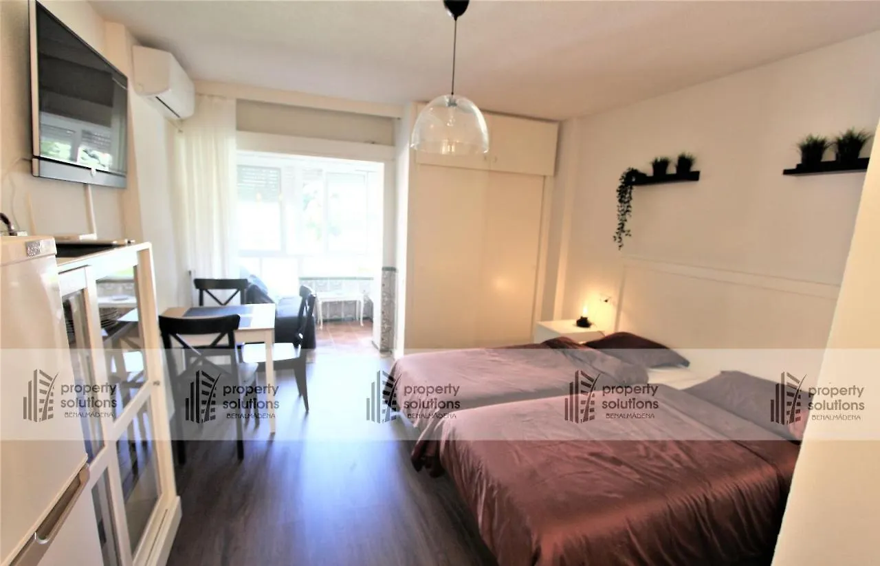 Lägenhet 19 Hercules Apartamentos - Estudio Con Vista Al Jardin Y La Piscina - Excelente Wifi Benalmádena