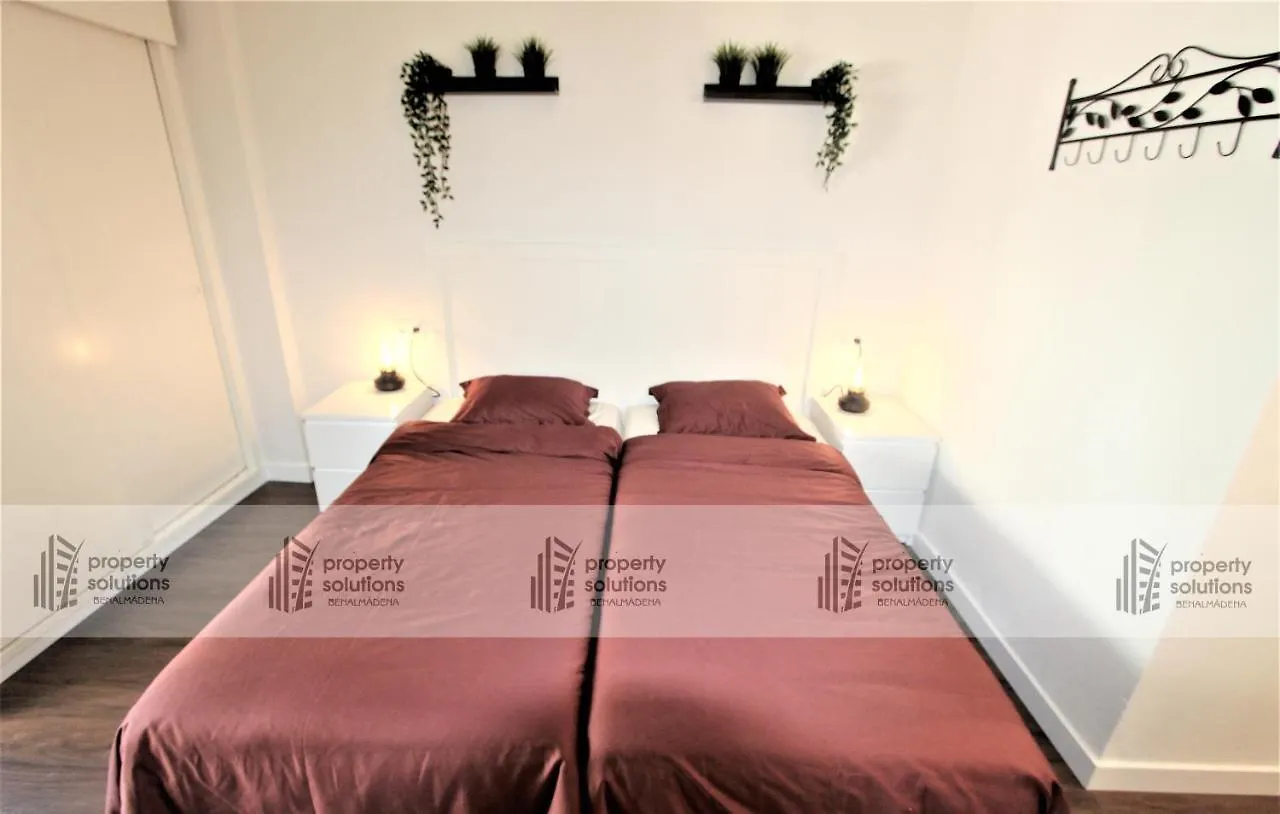 Lägenhet 19 Hercules Apartamentos - Estudio Con Vista Al Jardin Y La Piscina - Excelente Wifi Benalmádena Spanien