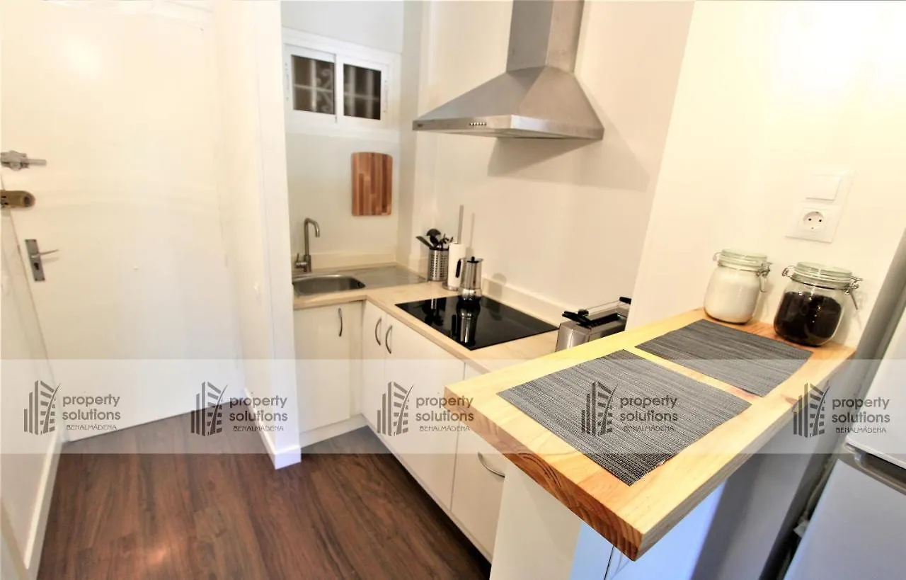 19 Hercules Apartamentos - Estudio Con Vista Al Jardin Y La Piscina - Excelente Wifi Benalmádena Lägenhet